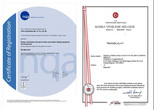 Iso 9001 + Marka Tescil