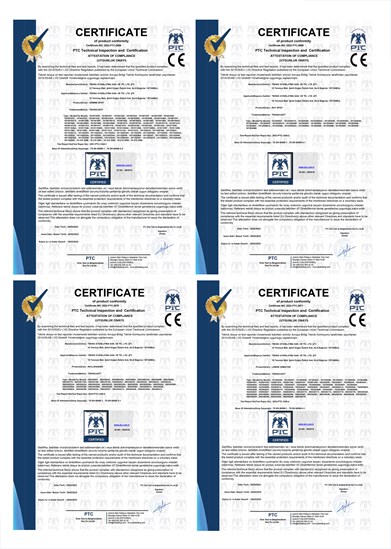 CE CERTIFICATE